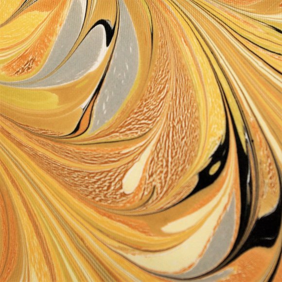 Beautiful Hand Marbled Ties - Matching Cufflinks - Picture 7 of 7